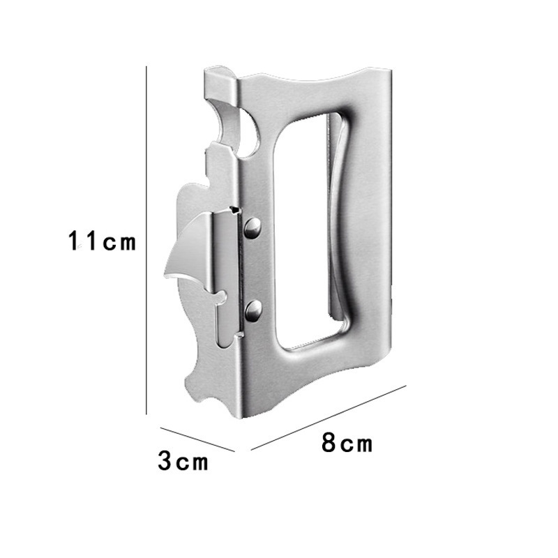 肥厚ステンレス鋼多機能栓抜き缶切り和風ポータブルシンプルな缶ヘッドナイフ|undefined