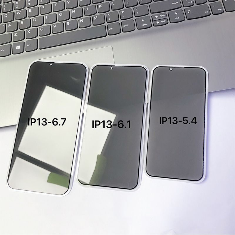 For Apple 13 Anti-peep Tempered Film iphone16pro/15/Xr Full Screen Privacy Anti-peeping Mobile Phone Film