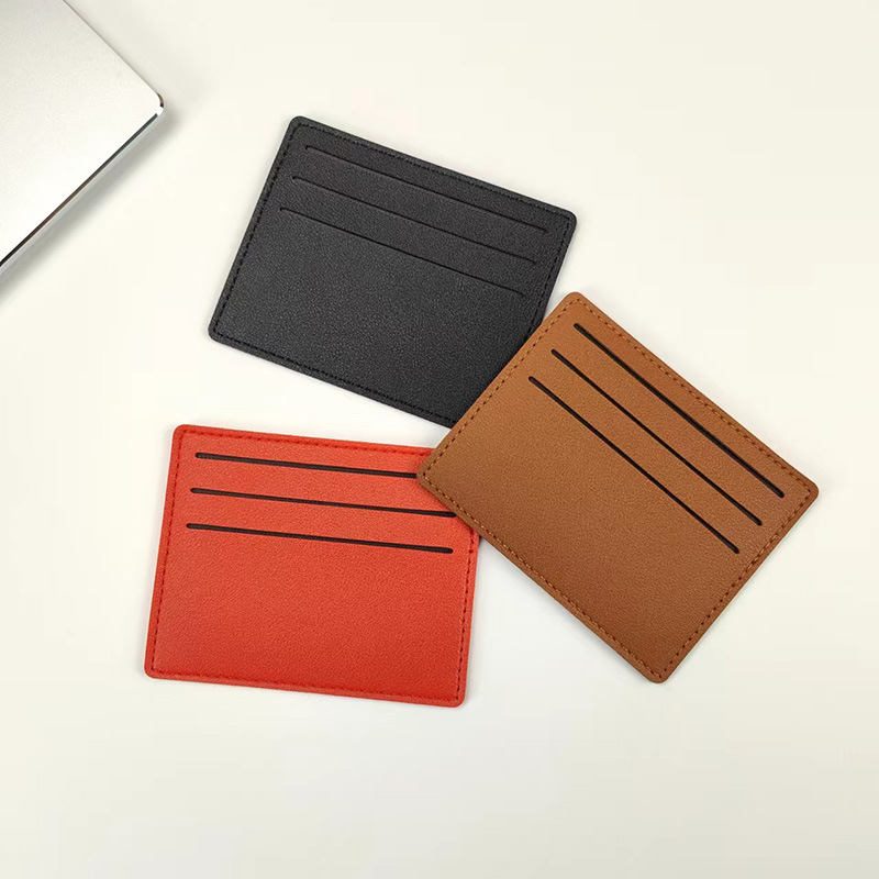 Simple Women's Short Card Bag Bank Card Credit Card Certificate Storage Card Holder