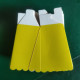 Popcorn box; 5.5*7.5*10.7cm; yellow
