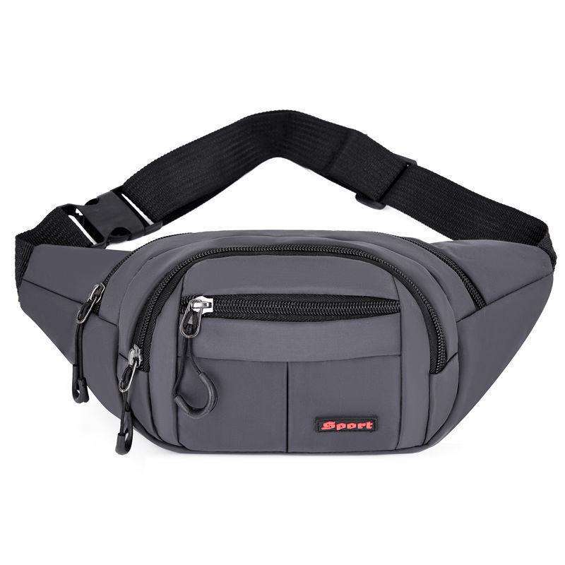 New men's and women's waist bag business money collection large capacity bag sports multi-functional messenger bag casual waterproof mobile phone chest bag