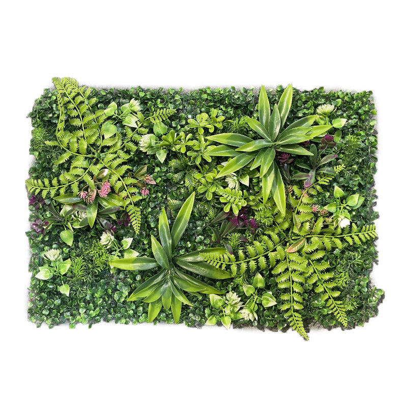 Amazon Simulation Plant Wall Green Plant Artificial Lawn Living Room Plastic Fake Flower Door Head Balcony Background Wall Decoration