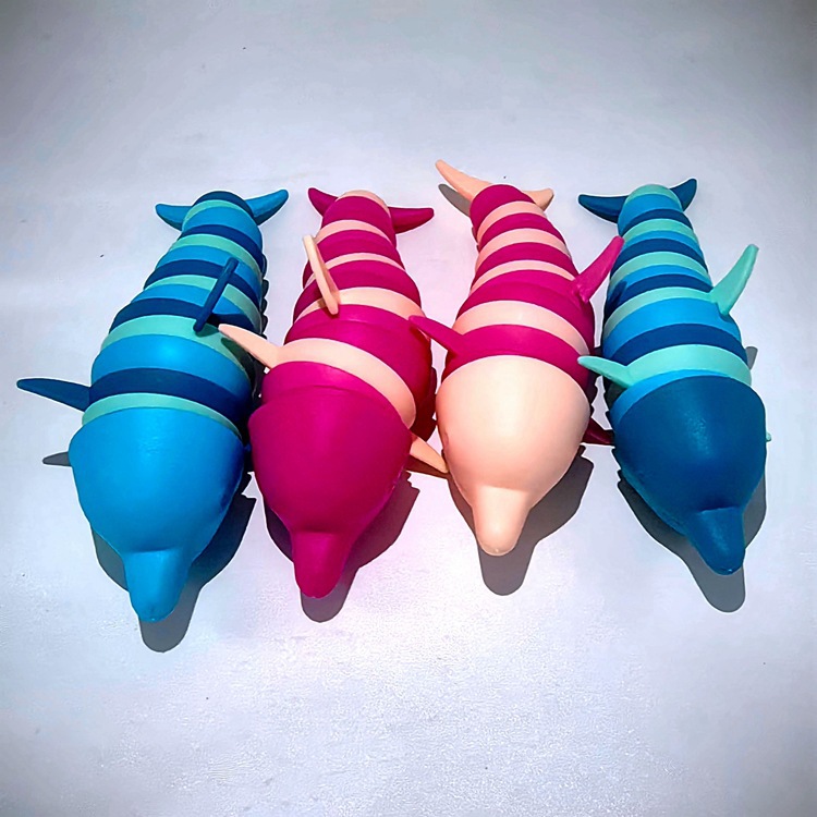 Cross-border Internet Red Explosions Caterpillar Nasal Trichomonas Decompression Toys Educational Trick Venting Small Toys for Children Wholesale