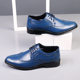 Summer Men's Leather Shoes Men's Carved Business Formal Dress British-style Large Size Brock Leather Shoes Hollow Punch Men's Shoes
