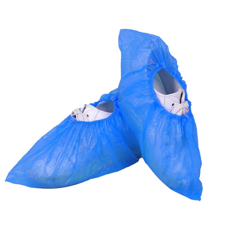 Super Thick Disposable Shoe Cover CPE Indoor Non-Slip Wear-Resistant Household Waterproof Rainy Day Plastic Dustproof Extra Thickened Foot Cover