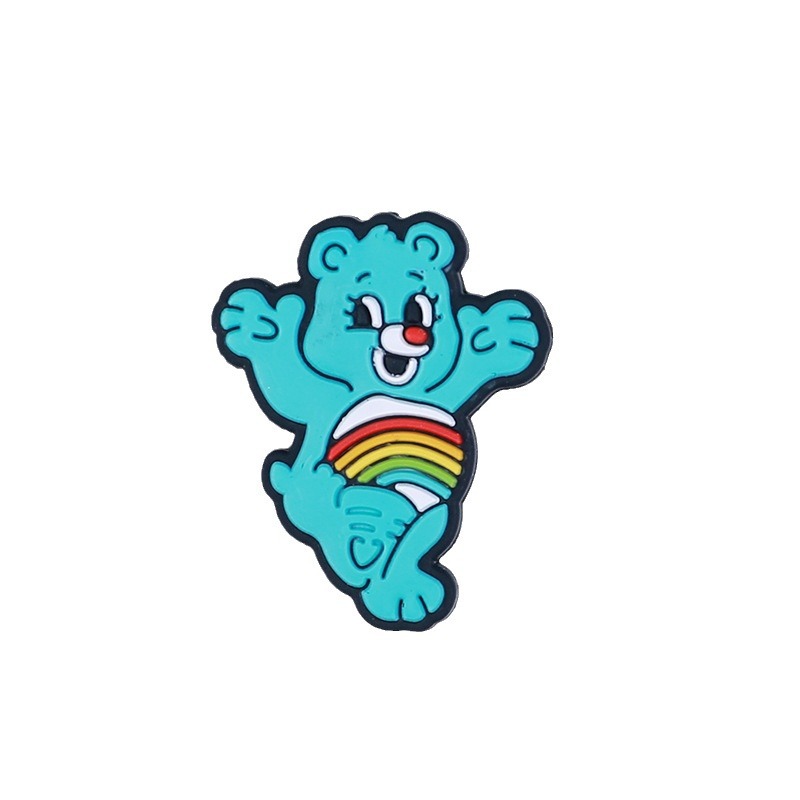 Factory in stock cartoon silicone beads DIY beaded pen men and women keychain accessories food grade loose beads wholesale