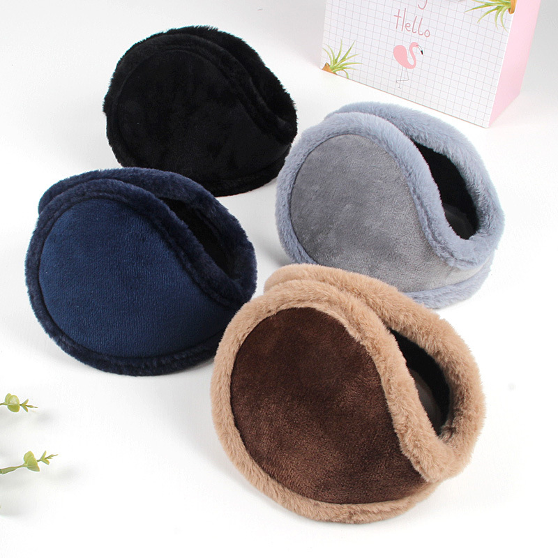 Winter men's warm earmuffs extra large earmuffs earmuffs thickened windproof ear protection artifact cycling anti-freezing earmuffs