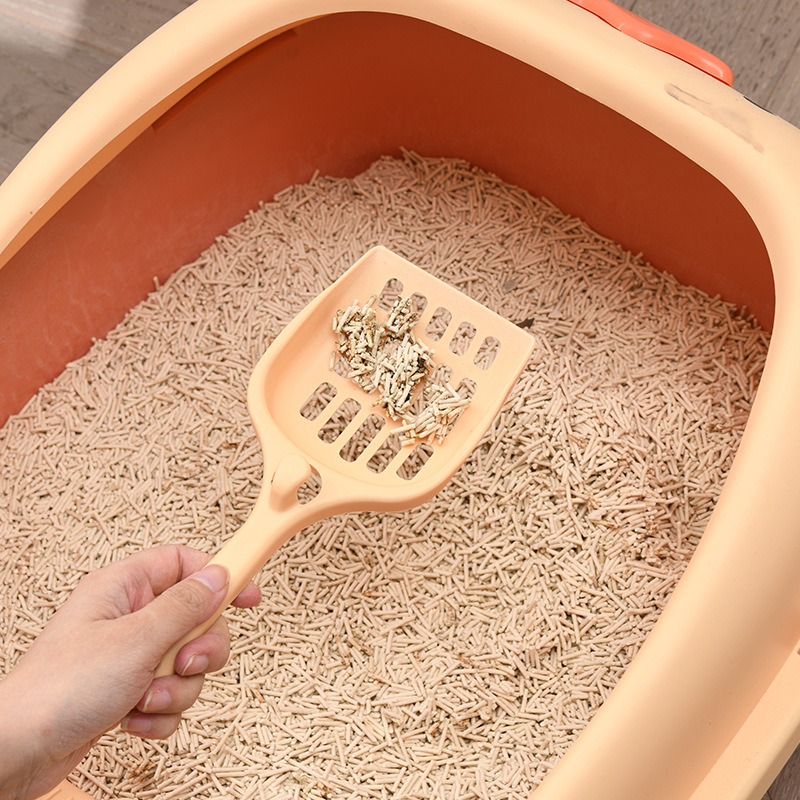 Meet Cat Litter Shovel Fine Hole Large Cat Shovel Artifact Shovel Toilet Cleaning Supplies Tofu Litter Large Cat Shovel