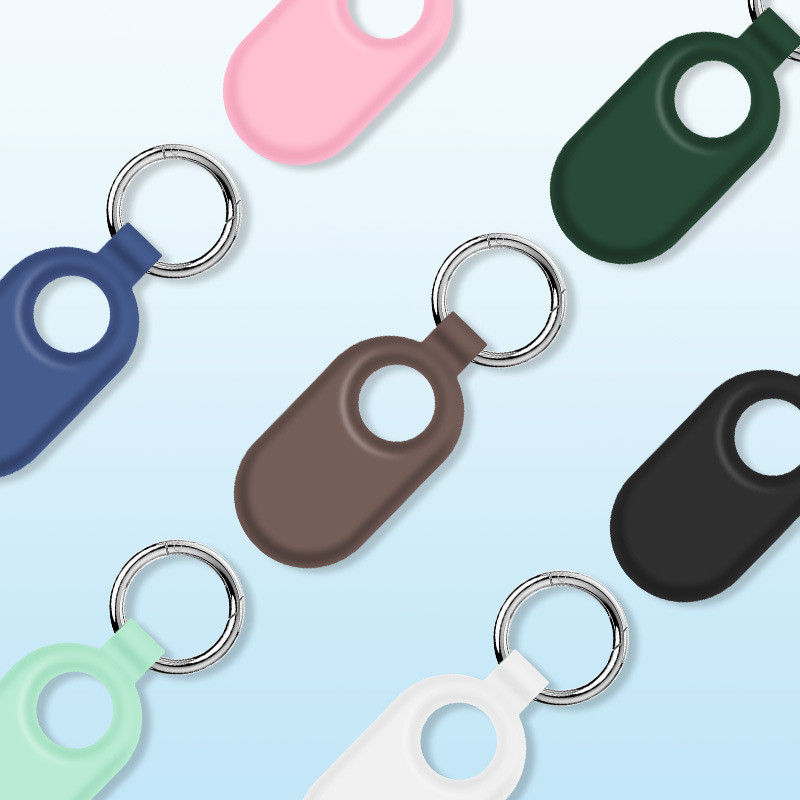Metal hanging ring for SAMSUNG SAMSUNG Galaxy SmartTag 2 tracker silicone protective case