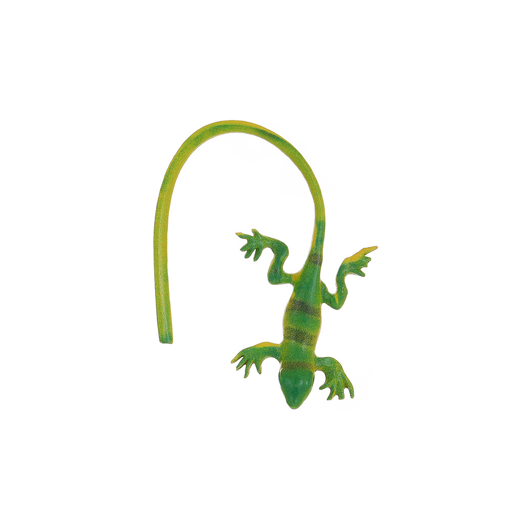 European and American ins exaggerated lizard ear clip without pierced ears fashion creative niche design gecko ear bone clip animal earrings