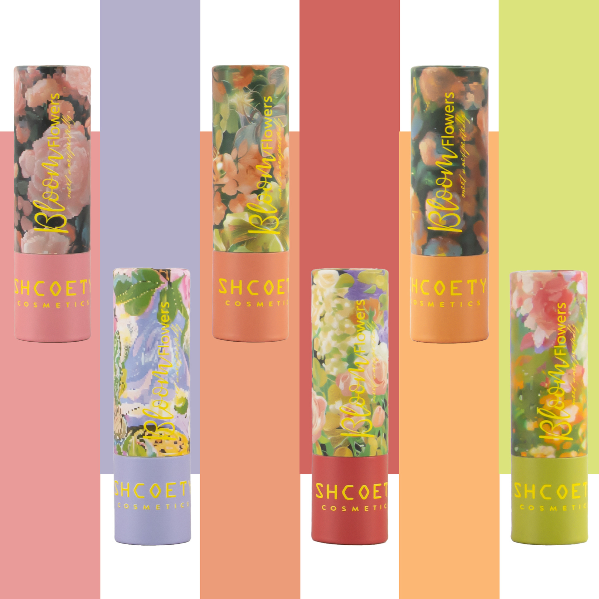 New SHCOETY Moisturizing Lasting Lip Balm Lipstick Deflectating Cross-border Nude Color