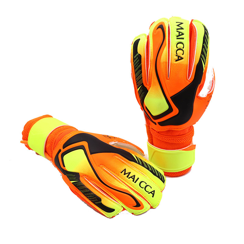 Goalkeeper Gloves Football Goalkeeper Professional Gloves with Finger Guard Children's Goalkeeper Gloves Game Goalkeeper Gloves