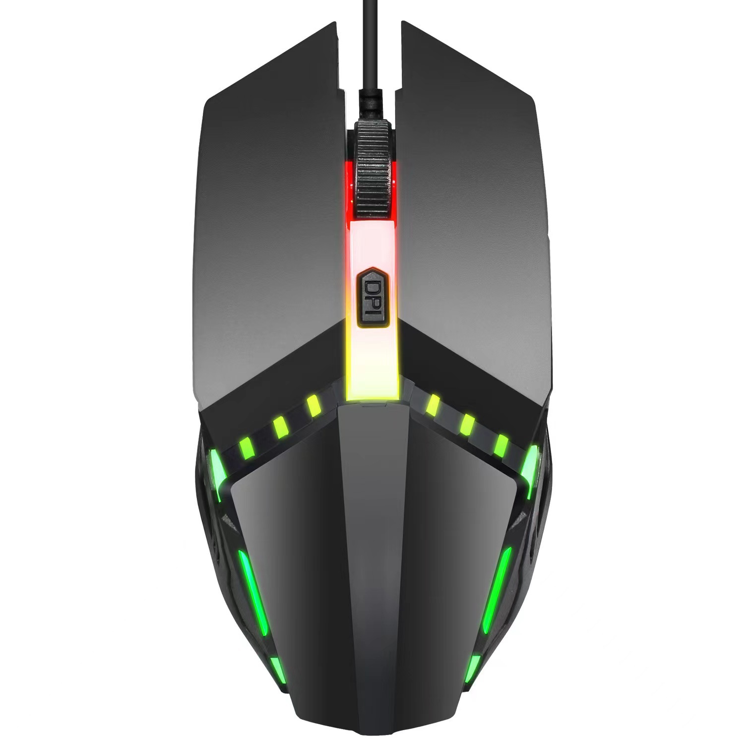 4 Key breathing luminous game Mouse computer USB mouse colorful luminous wired gaming mouse wholesale