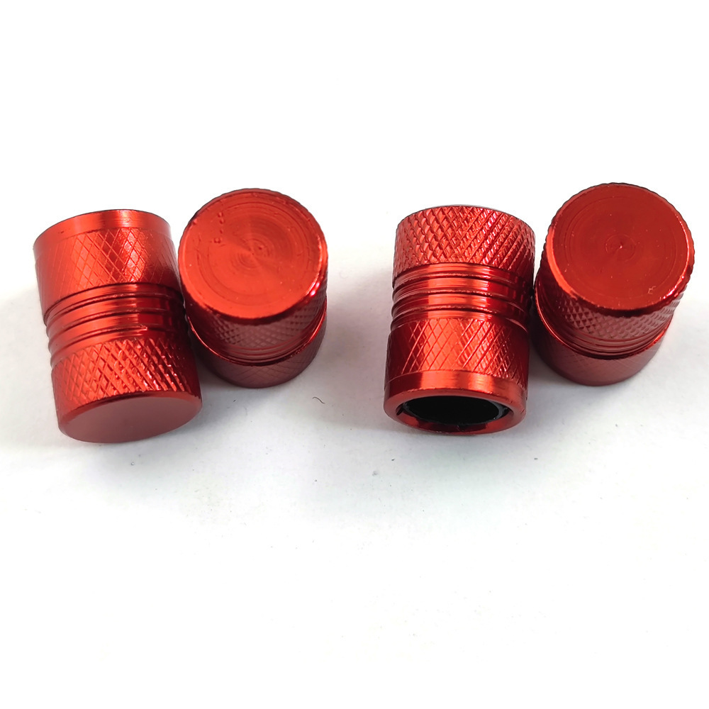 Car tire aluminum alloy color American air nozzle cap built-in plastic protective car dust cap valve cover