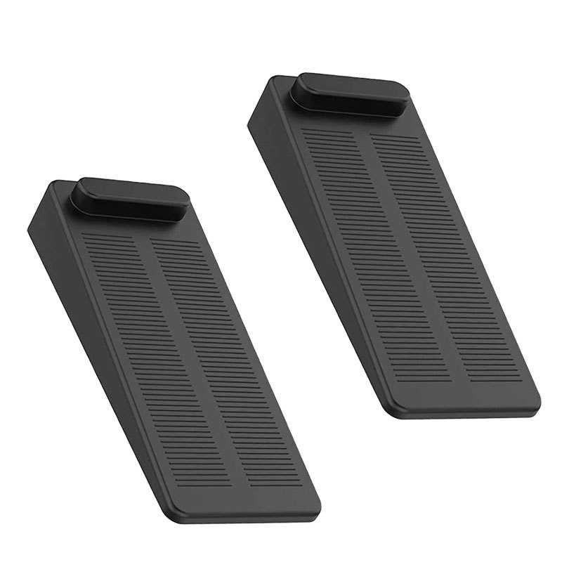 Cross-Border non-slip non-perforated household door barrier manufacturers wholesale safety protection mute black stackable small door plug