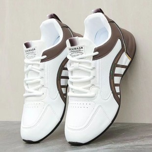 Shake the sound of the same men's shoes 2024 new fashion men's casual shoes handmade bag bottom shoes increased sneaker cross-border hair generation