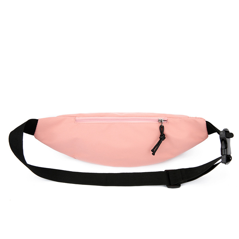 Shoulder bag trendy new outdoor simple men's and women's waist bag nylon anti-splashing large capacity mobile phone bag foreign trade Wholesale