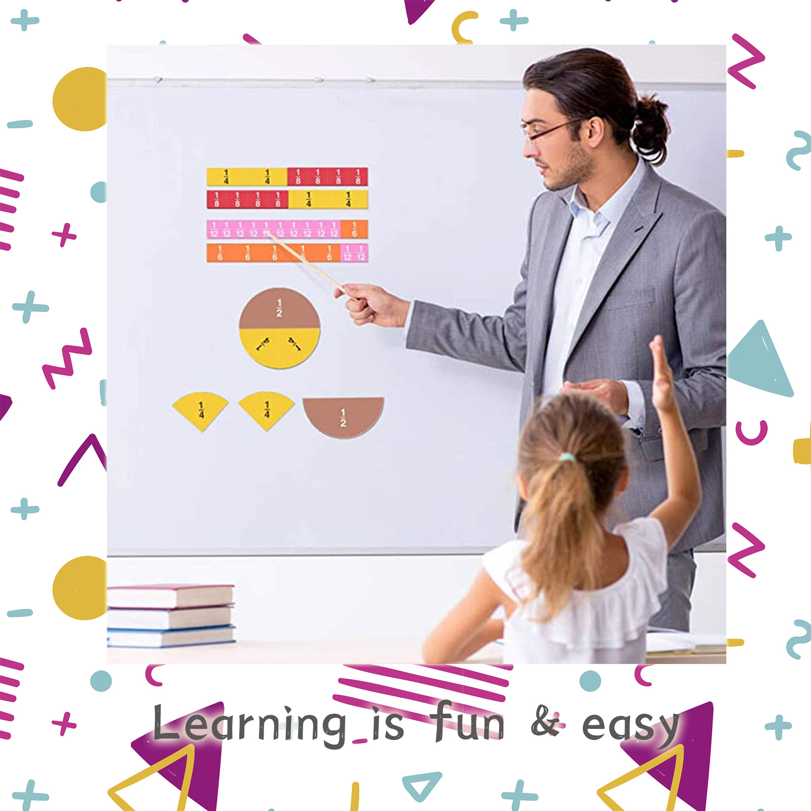 Manufacturer in stock magnetic score demonstrator third grade math teaching aids English cross-border foreign trade Amazon Toys