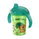 Four-color cartoon printing baby water cup non-slip leak-proof duckbill drinking cup children training Cup with handle 260ml
