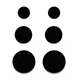 Black 6 pieces
