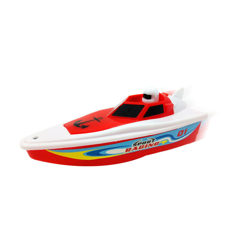 Electric Boat toy electric speedboat children's stall square swimming water motor boat boat toy wholesale