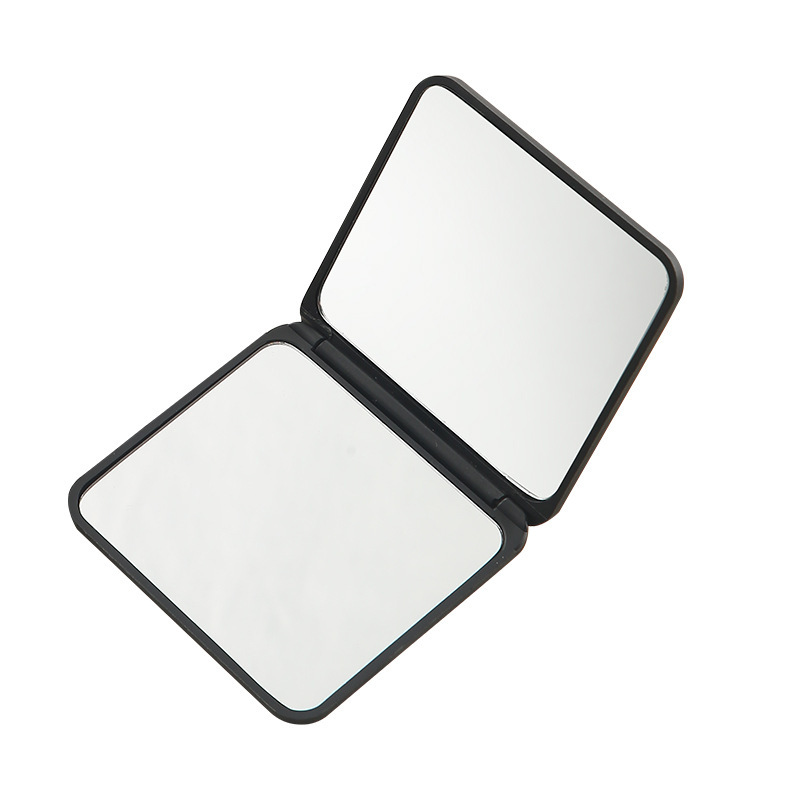 Portable Makeup Mirror Pocket Mirror Student Mini Portable Double-sided Folding Handheld Makeup Mirror Cute Small Mirror