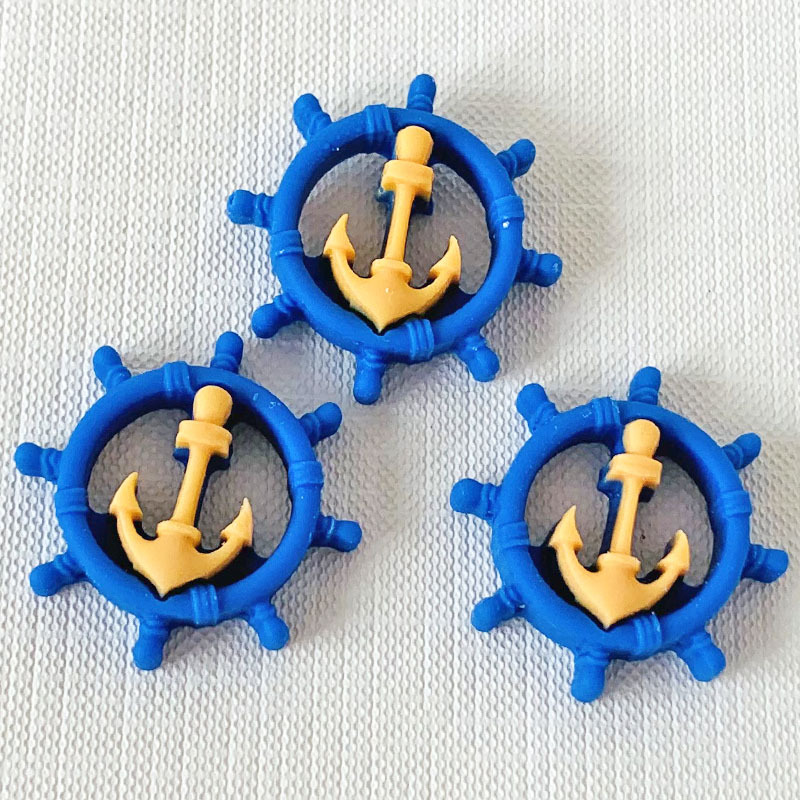 Ocean Series Theme Cake Decoration Sailing Lighthouse Ornaments Seagull Crab Coral Felt Seagrass Baking Plug-in