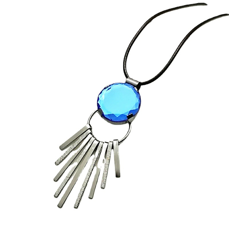 Korean fashion tassel sweater chain long autumn and winter all-match sweater accessories pendant temperament heavy metal jewelry