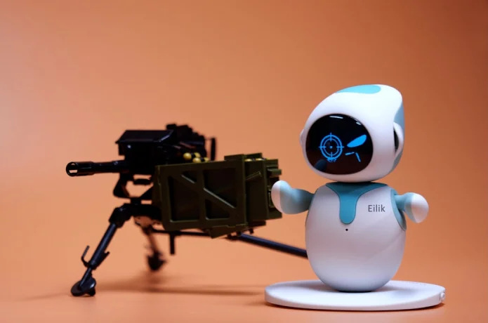 Eilik officer authorized in stock robot electronic toy intelligent desktop Pet emotion robot