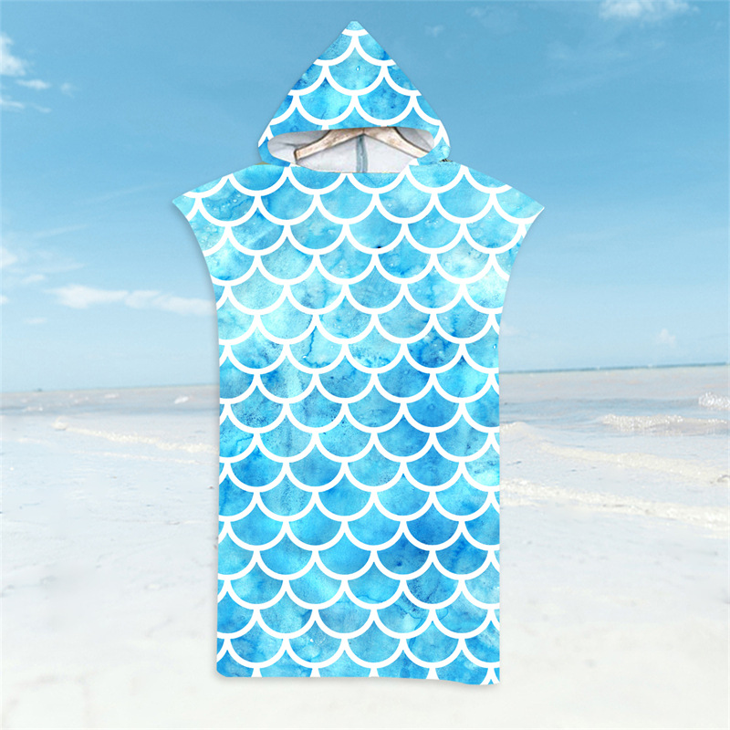 blue fish scale