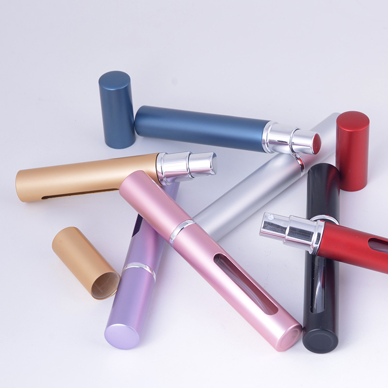 5ml glass perfume bottle cosmetic packaging spray empty bottle aluminum window spray bottle portable perfume bottle