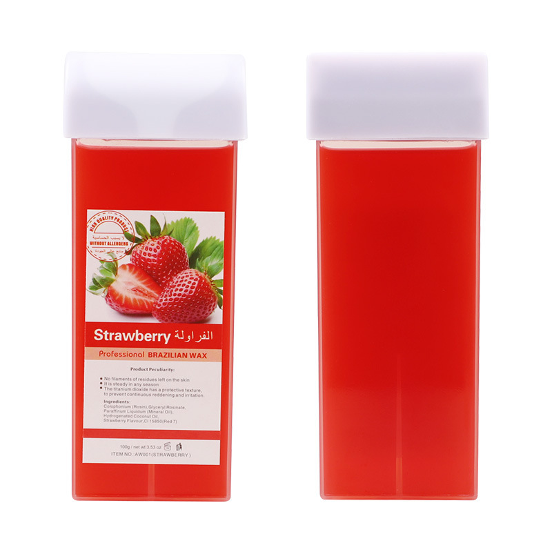 Cross-border 100g neutral Depilatory Wax strip warm wax portable beeswax handheld support wax ball wax body cleaning