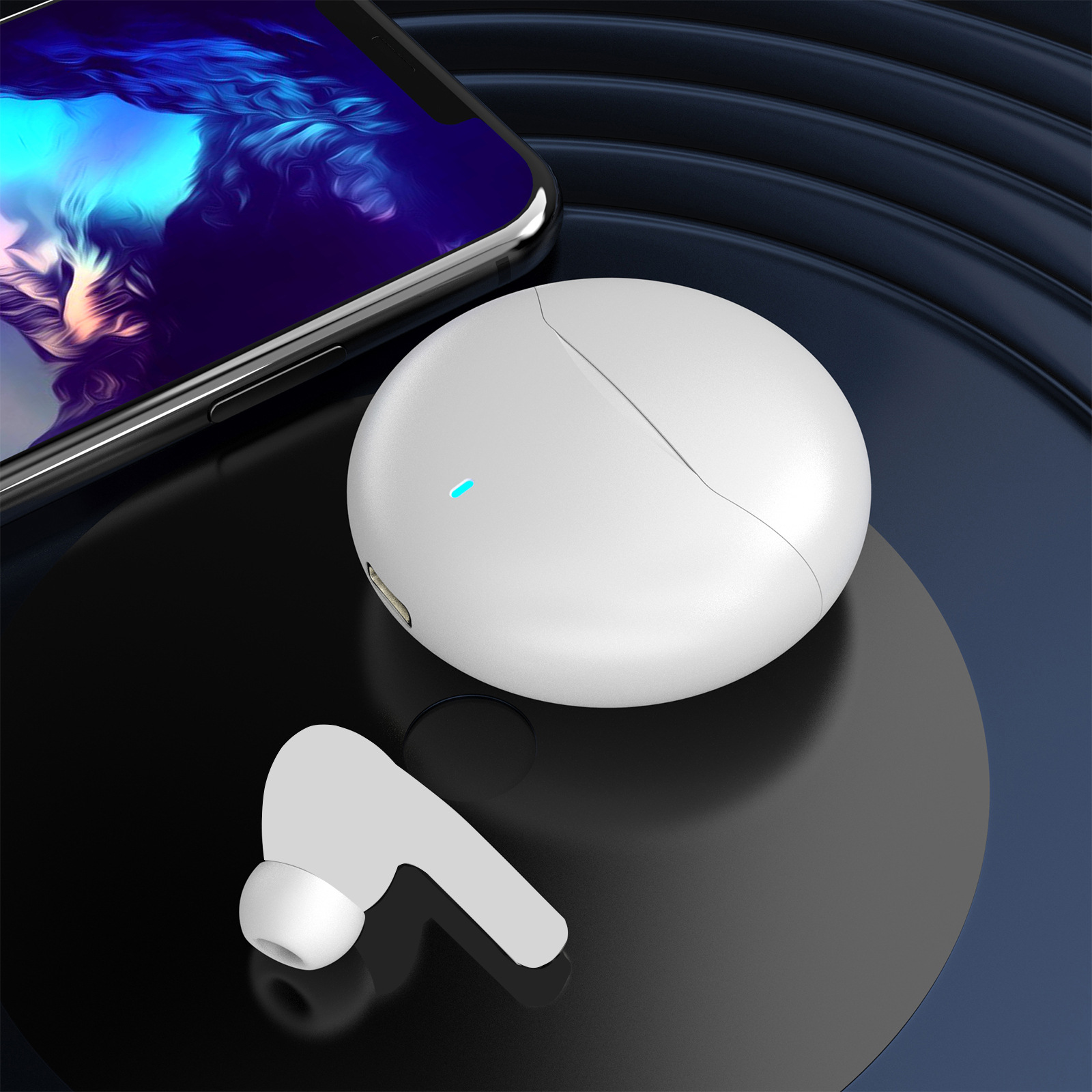 Новая трансграничная Bluetooth-гарнитура TWS Macaron ProMax матовая цветная Беспроводная Bluetooth-гарнитура Pro 6