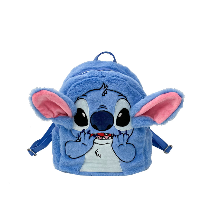 新商品のぬいぐるみはスティッチのランドセルの紺色の大容量のかわいいアニメのかばんのメーカーの直接販売をします。|undefined