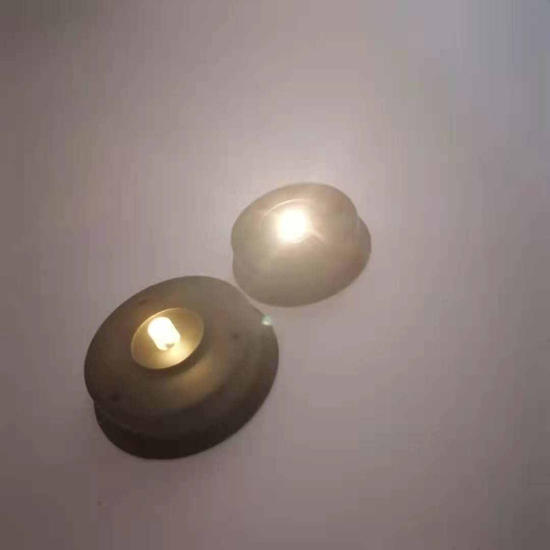 Solar Lamp Holder Iron Lantern Accessories Stone Lamp Sequin Lamp Straw Hat Lamp Bead Light Source Outdoor Garden Lamp Accessories