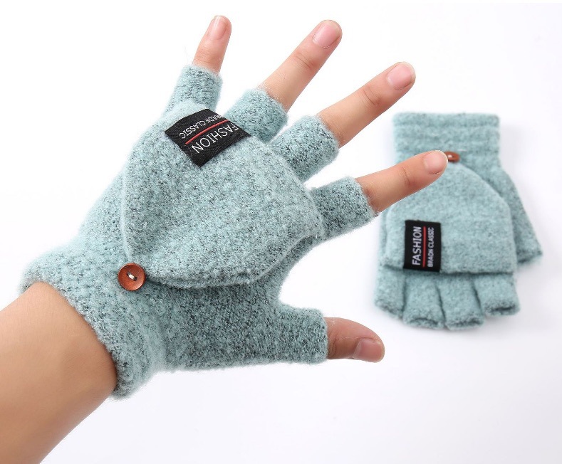 Gants chauffants électriques USB demi-doigts chauffage électrique extérieur intérieur 2 hommes hiver chaud source d'approvisionnement transfrontalière_voghion.com