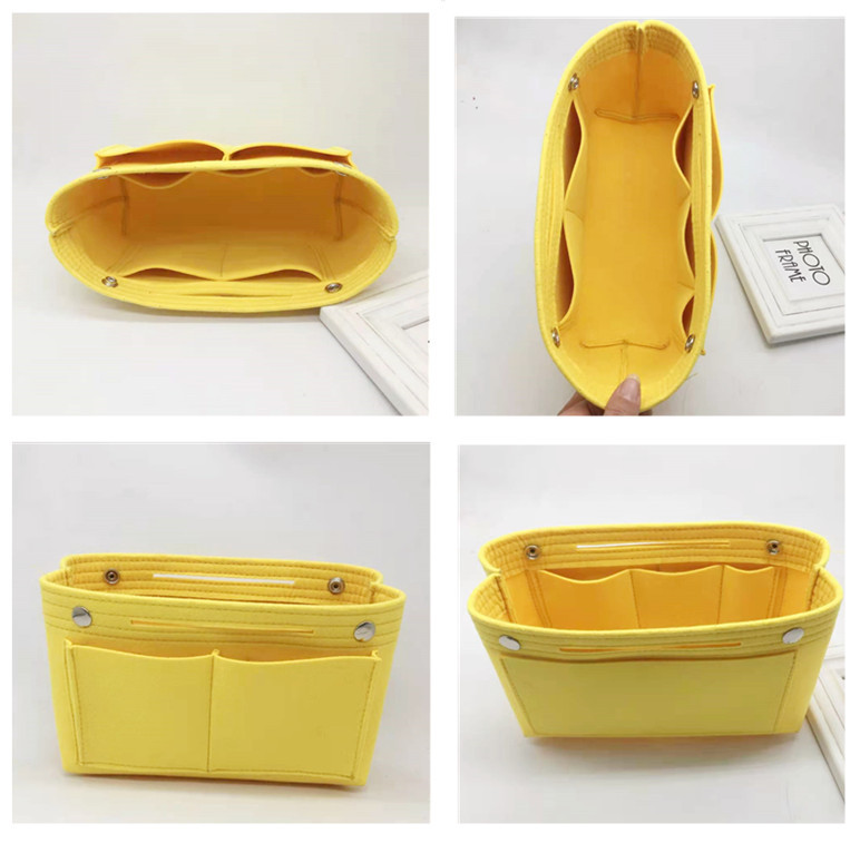 Cross-border supply felt cosmetic bag liner bag large capacity felt storage bag fashion felt bag logo