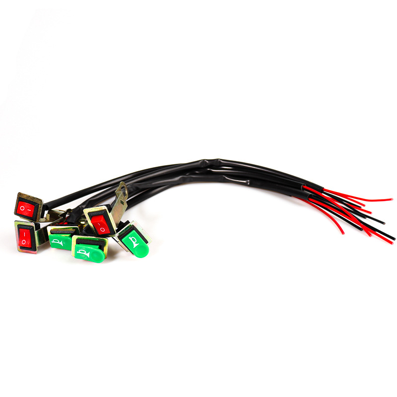 Motorcycle electric car accessories wholesale modified reflector seat with bracket horn switch headlight handle switch