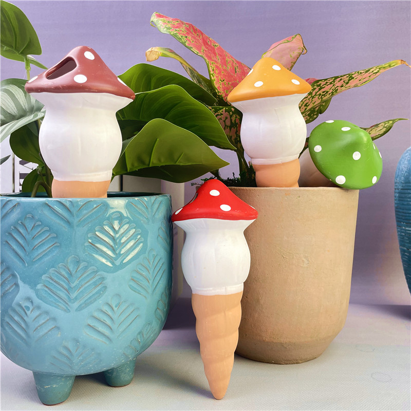 Rizenghong Ceramics № 1 Четырехцветный поглотитель грибов Устройство для полива цветов Устройство для ленивого капельного полива Трансграничное эксклюзивно