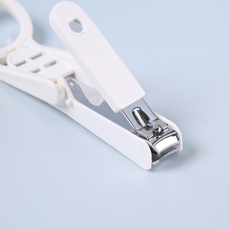 Multi-functional magnifying glass nail clippers rotatable magnifying glass nail clippers for the elderly with magnifying glass nail clippers printing