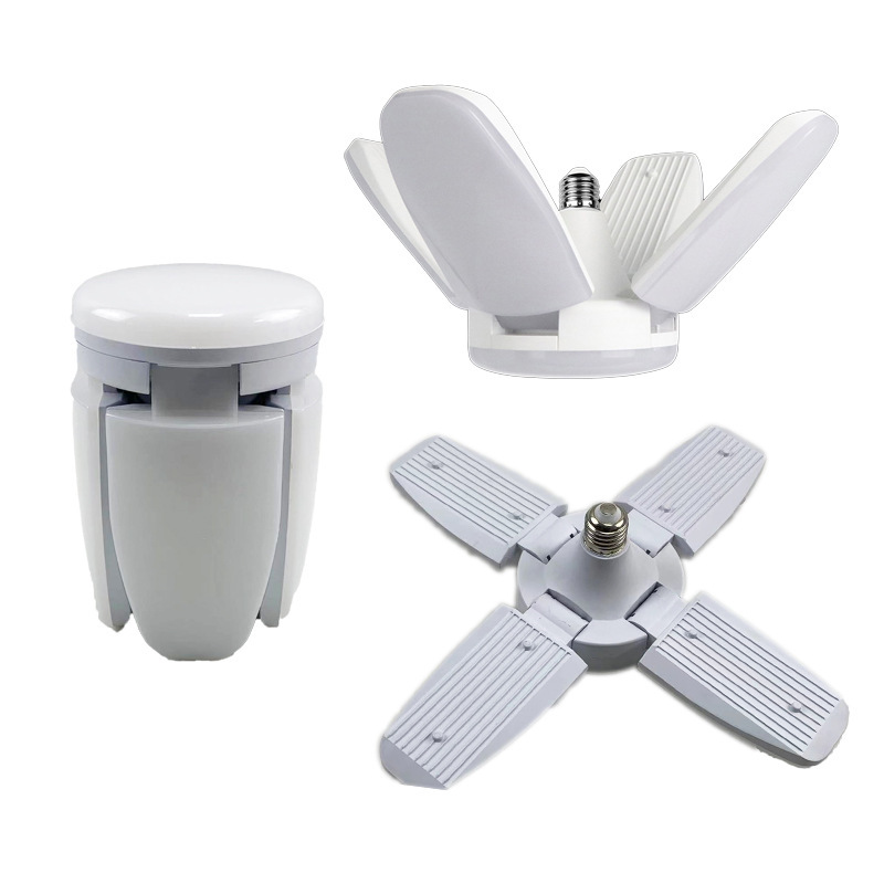 Led3 1 4 1 5 1 6 1 folding light leaf flying saucer light garage light fan light E27 deformed leaf light