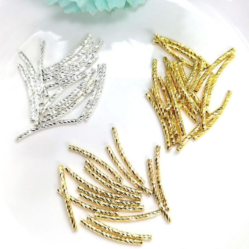 14k 18k包金保色エルボ直管s管diyアクセサリー手作り手串材料工場卸売り|undefined