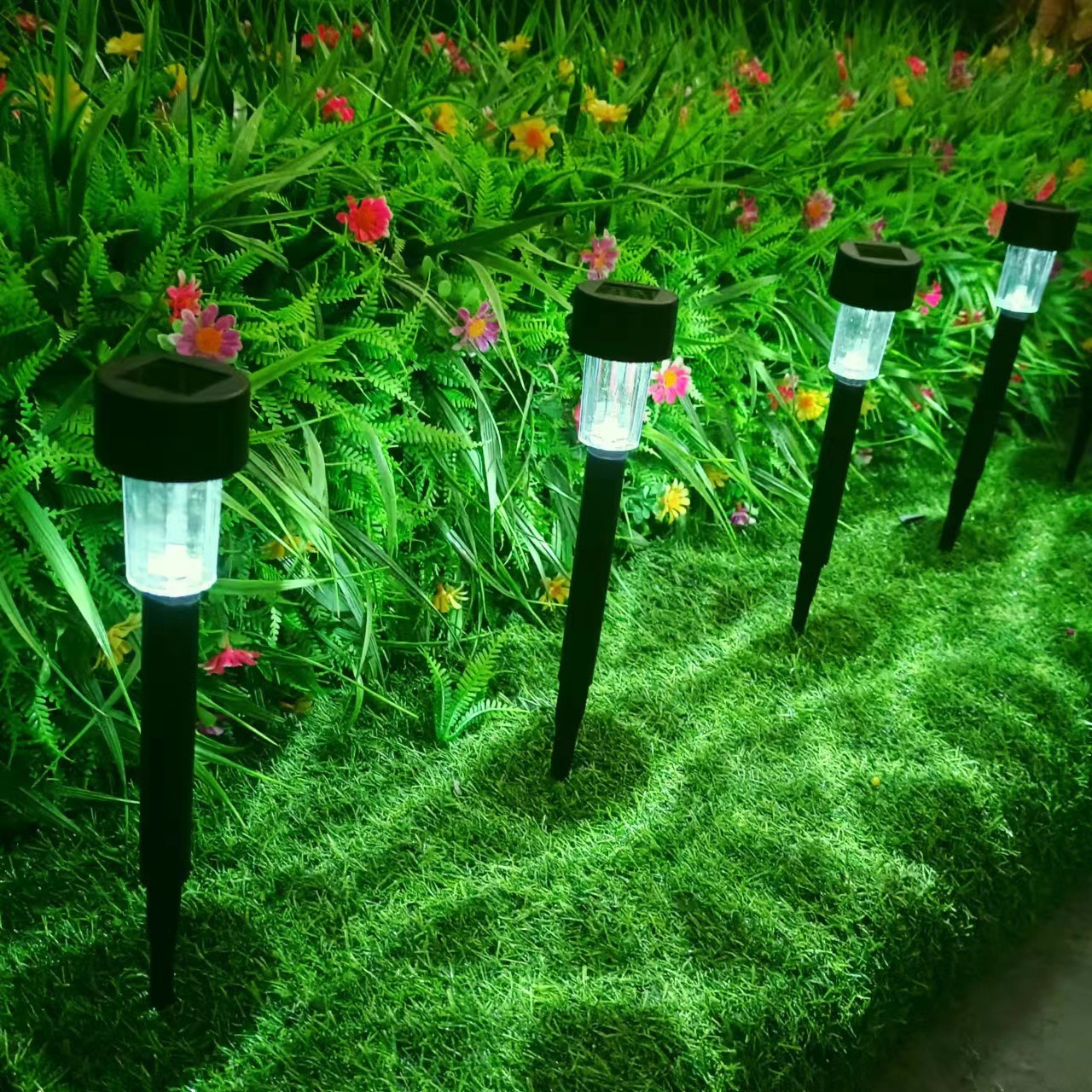 Solar Outdoor Garden Light Dark Automatic Bright Outdoor Waterproof Garden Decorative Lighting Solar Lawn Light