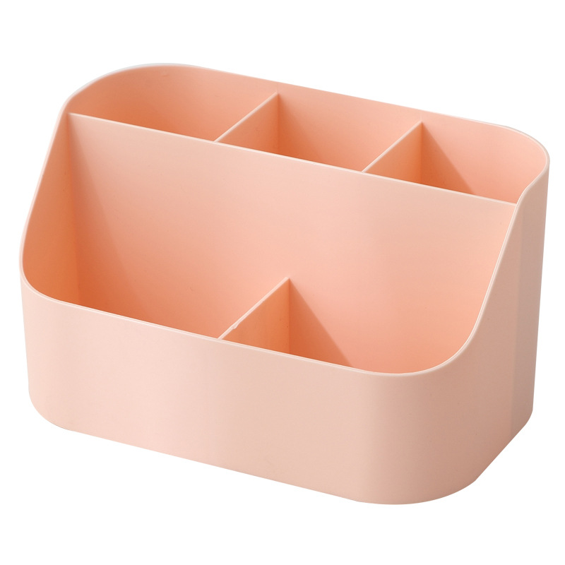 Desktop Makeup Storage Box Simple Split Remote Control Storage Rack Student Dormitory Stationery Sundries Arrangement Box