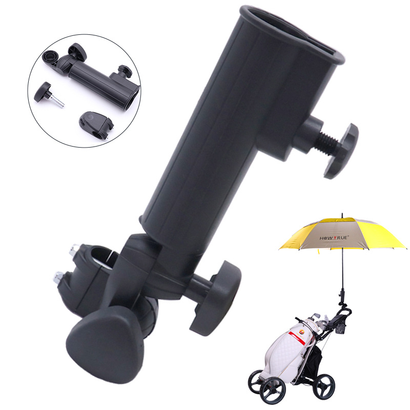Factory Explosions Golf Umbrella Holder Plastic Black Adjustable Angle Umbrella Cartridge Accessories