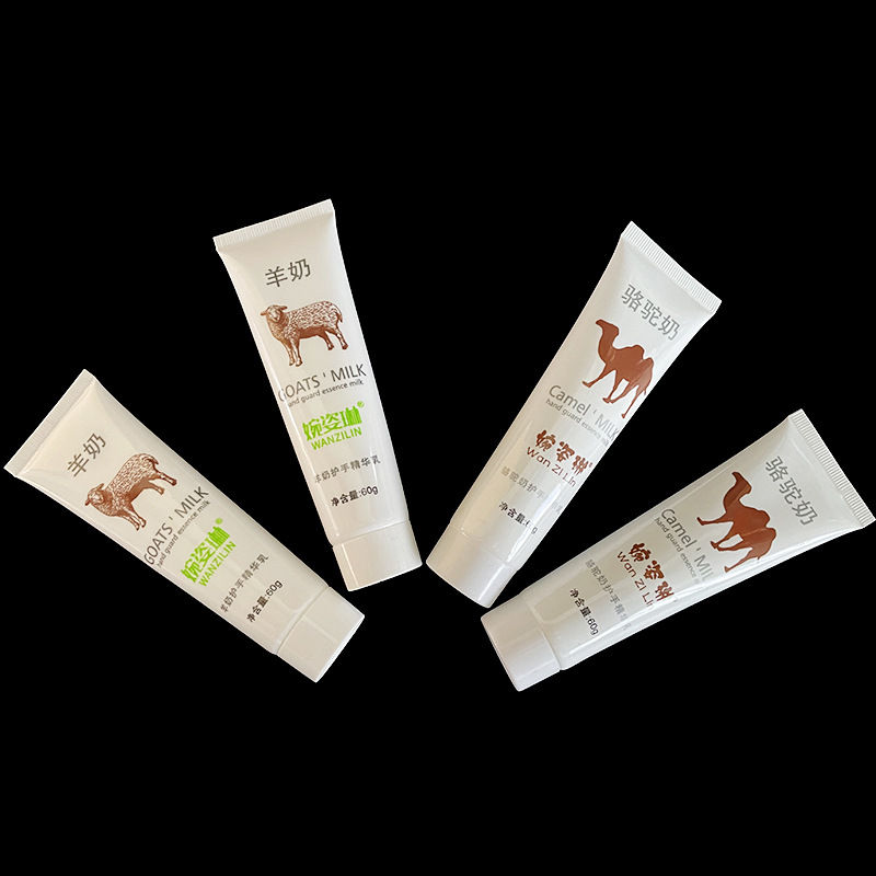 Hand cream 60 grams goat milk camel milk gift factory wholesale autumn and winter moisturizing portable a generation of hair