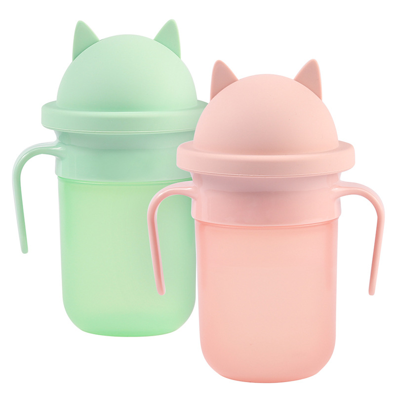Baby drinking cup 360 ° degrees baby children drinking cup drinking cup baby anti-choke Cup with handle drinking cup