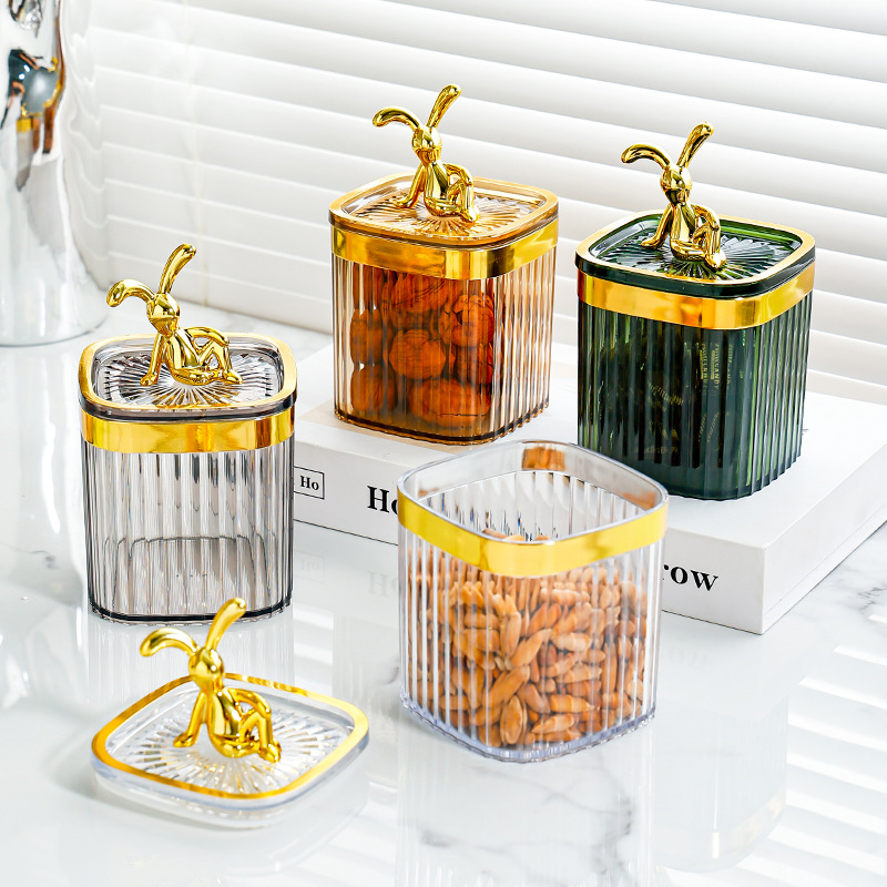 Light Luxury High-value Toothpick Box Household Distinctive Creative High-grade Toothpick Tube Cotton Swab Storage Box Floss Box Toothpick Jar