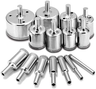 Glass drill bit set corrector Emery hole opener marble tile drill bit glass hole opener set
