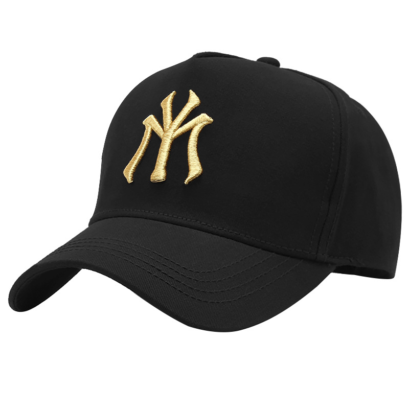 Men's and Women's Korean-style High-top Baseball Cap Big-head-circumference Hard-top Slimming Cap Casual Large-size Round-face Sunhat